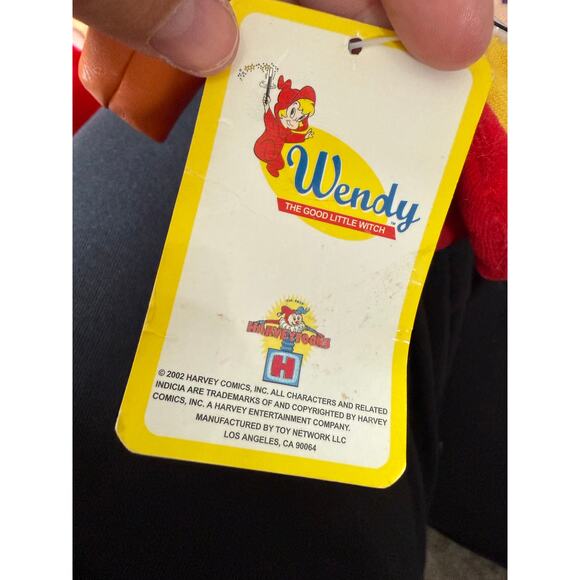 NWT Wendy the good little witch Happy Halloween plush - Picture 9 of 9